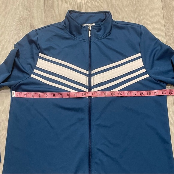 K.JORDAN Blue Track Jacket Size XL - Picture 3 of 10